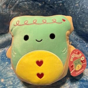 BNWT  8” Casanova Valentines Cookie Hammerhead Shark Squishmallow